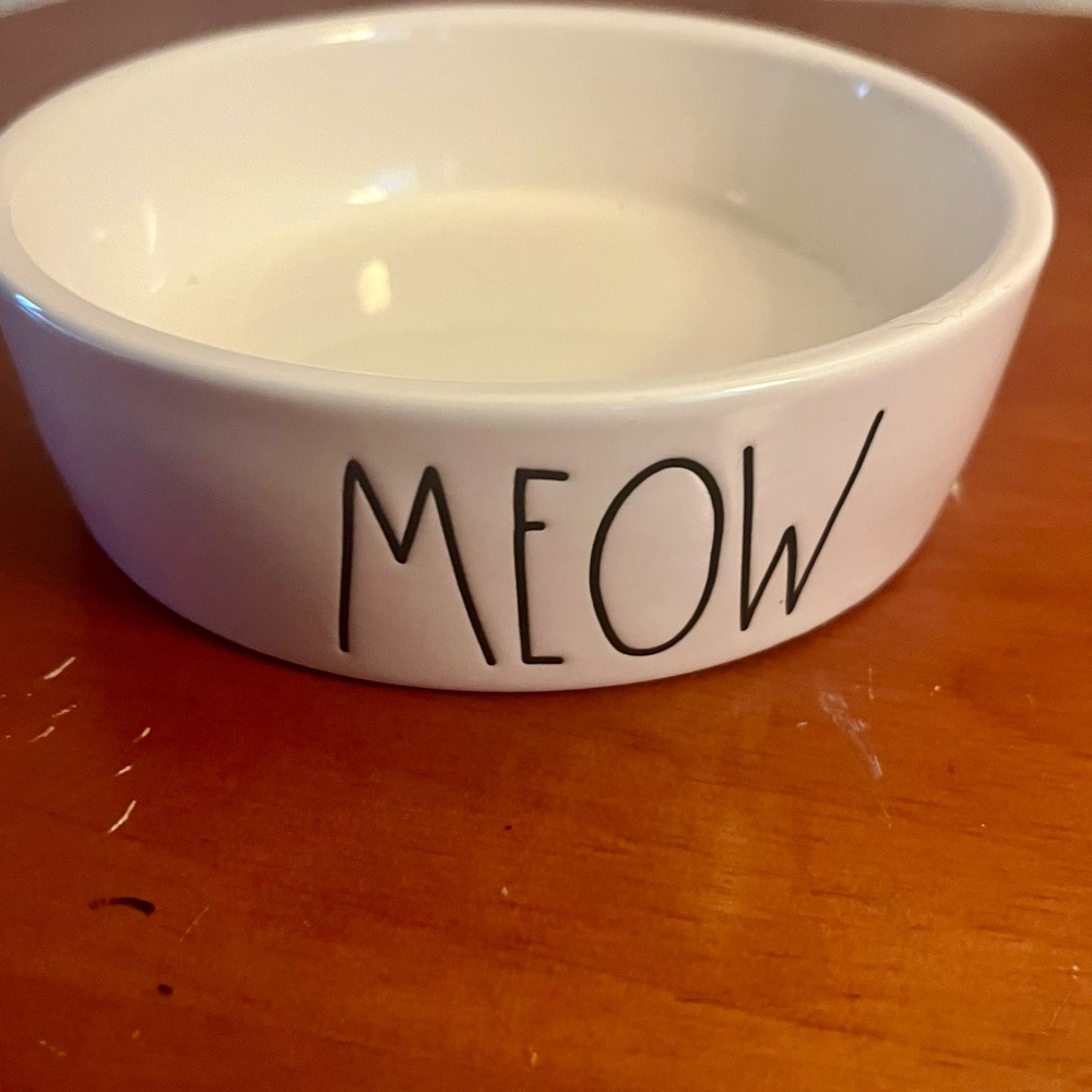 Rae Dunn “Meow” Cat Bowl